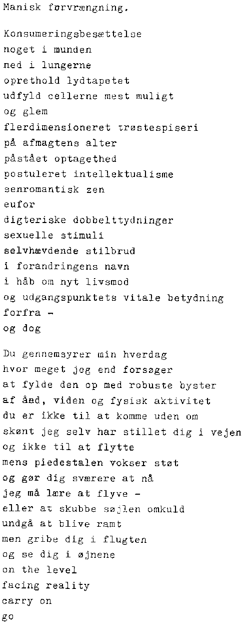 Manisk forvr�ngning