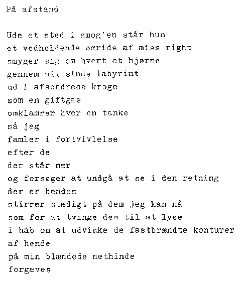 P� afstand
