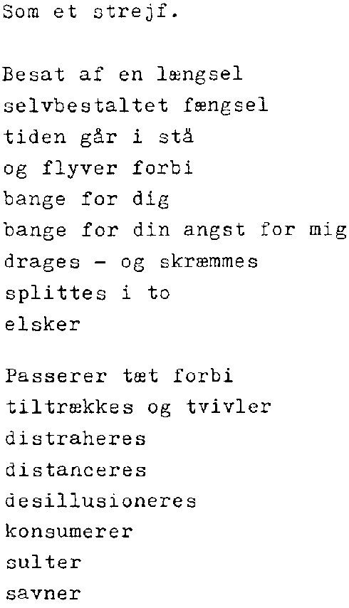 Som et strejf